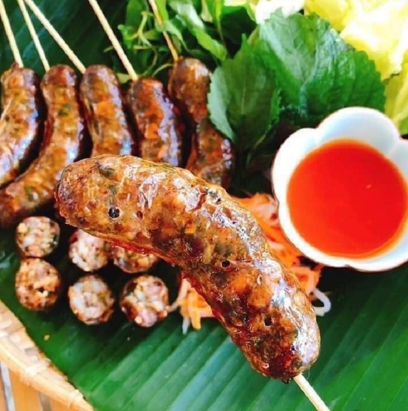 Cách làm dồi sụn nướng