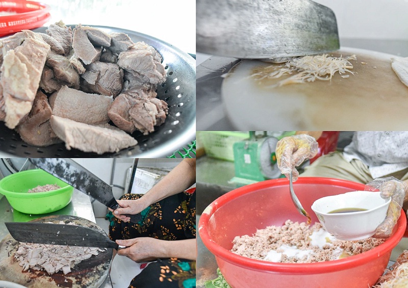 Cách làm nem nắm Nam Định ngon