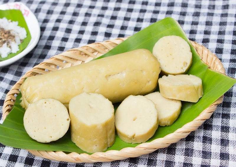 Chả lụa chay làm từ mì căn