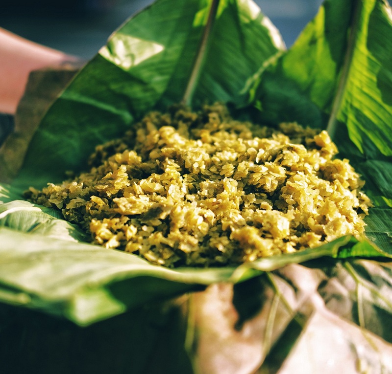 Cốm rót Hà Nội
