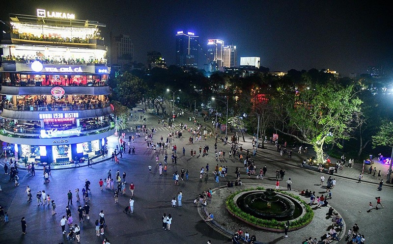 phố đi bộ Hà Nội
